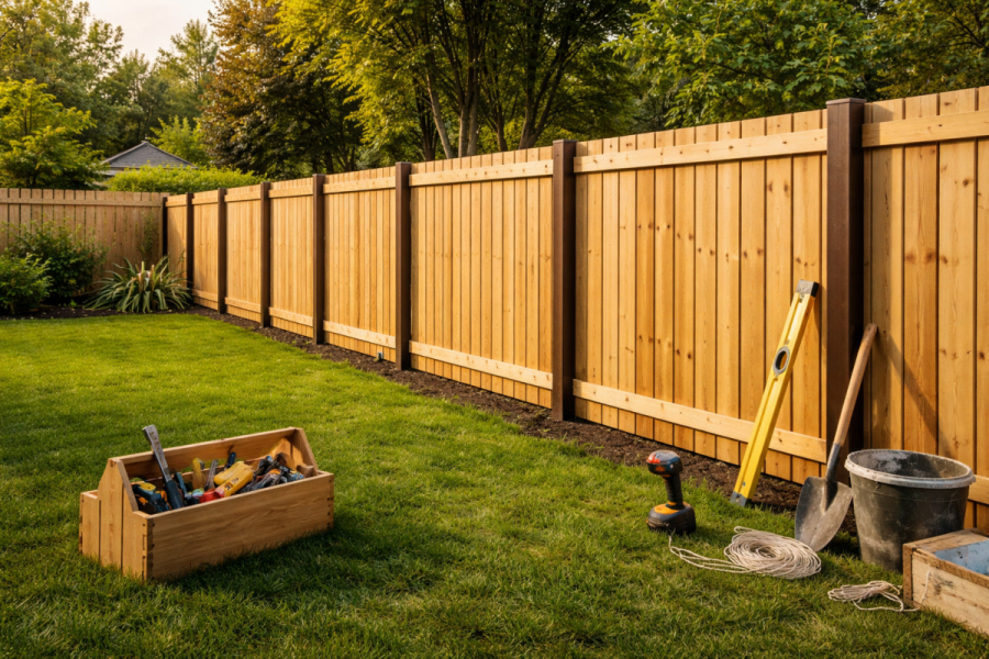 Як зробити паркан своїми руками